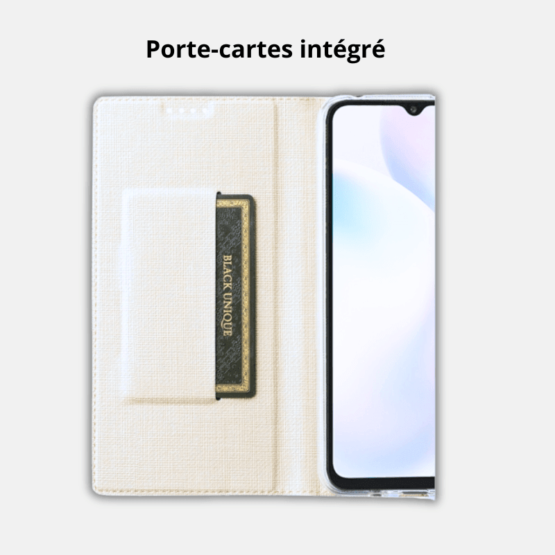 Dealer De Coque Coque à Clapet classique Etui Vili Blanc