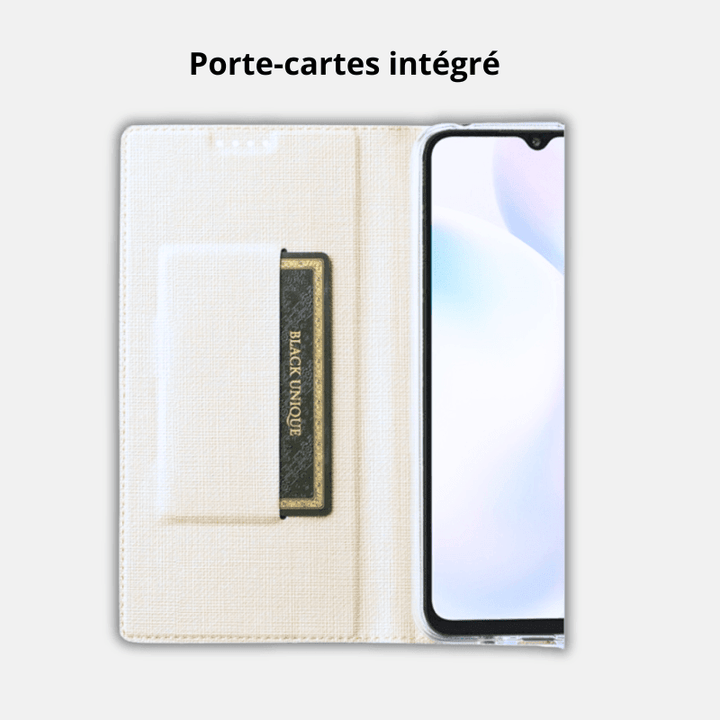 Dealer De Coque Coque à Clapet classique Etui Vili Blanc