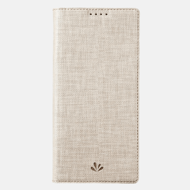 Dealer De Coque Coque à Clapet classique Etui Vili or