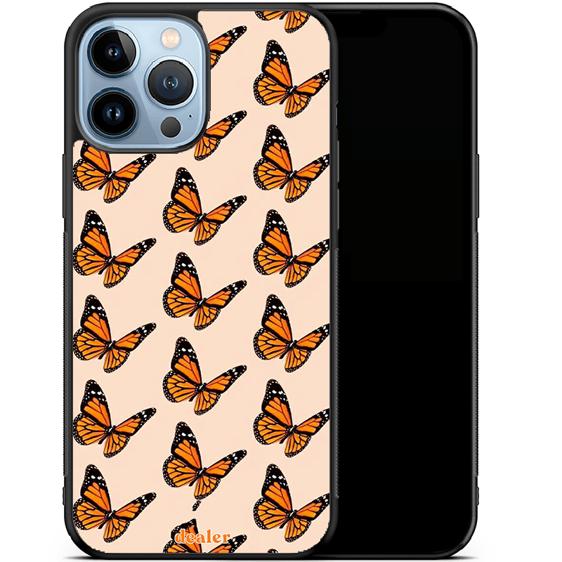 Dealer De Coque Coque antichocs Coque antichocs Papillons orangés