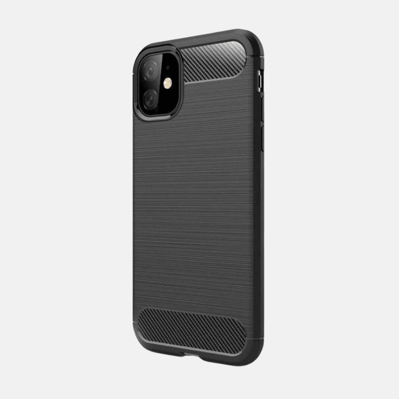 Dealer De Coque Coque classique Coque en Gel Brossé NOIR