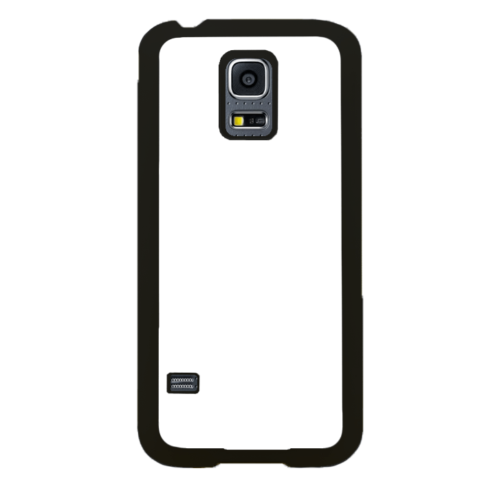 Dealer de Coque Coque personnalisée Noir Coque personnalisée Samsung Galaxy S5 Mini en silicone