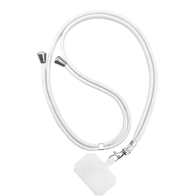 Dealer De Coque Blanc Tour de cou pour téléphone universel
