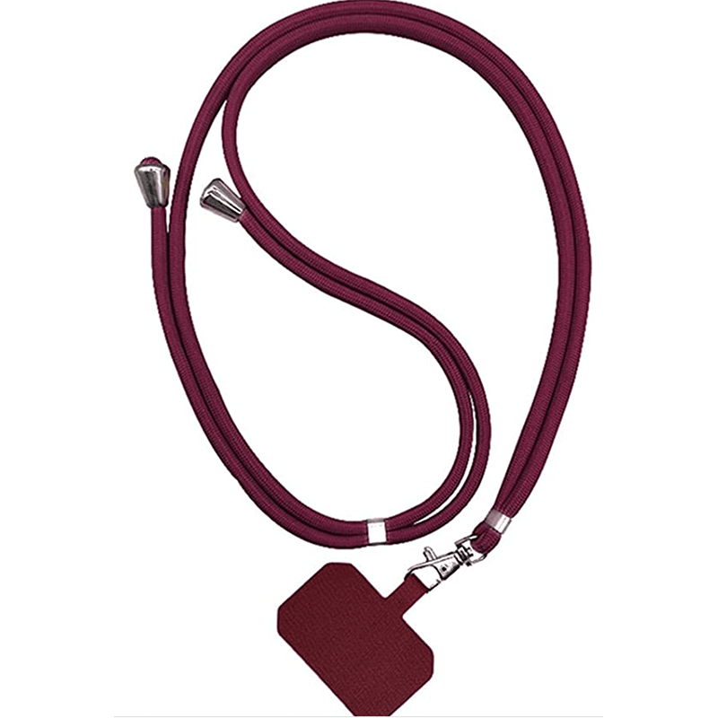 Dealer De Coque Bordeaux Tour de cou pour téléphone universel