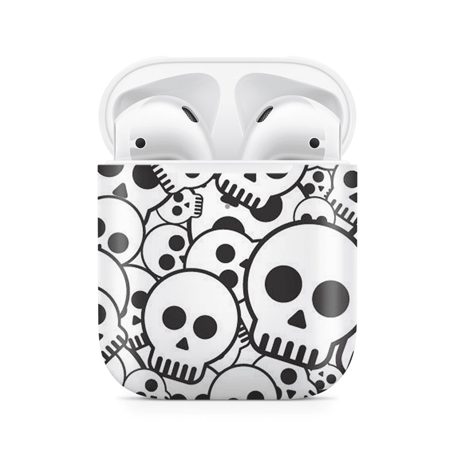 Dealer de coque Coque Airpods Coque AirPods Tête de mort