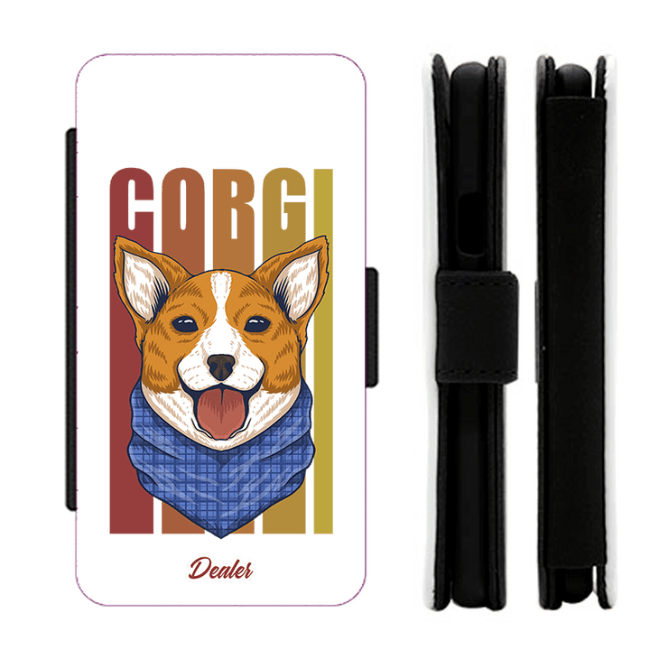 Dealer etui pour fan de chien corgi