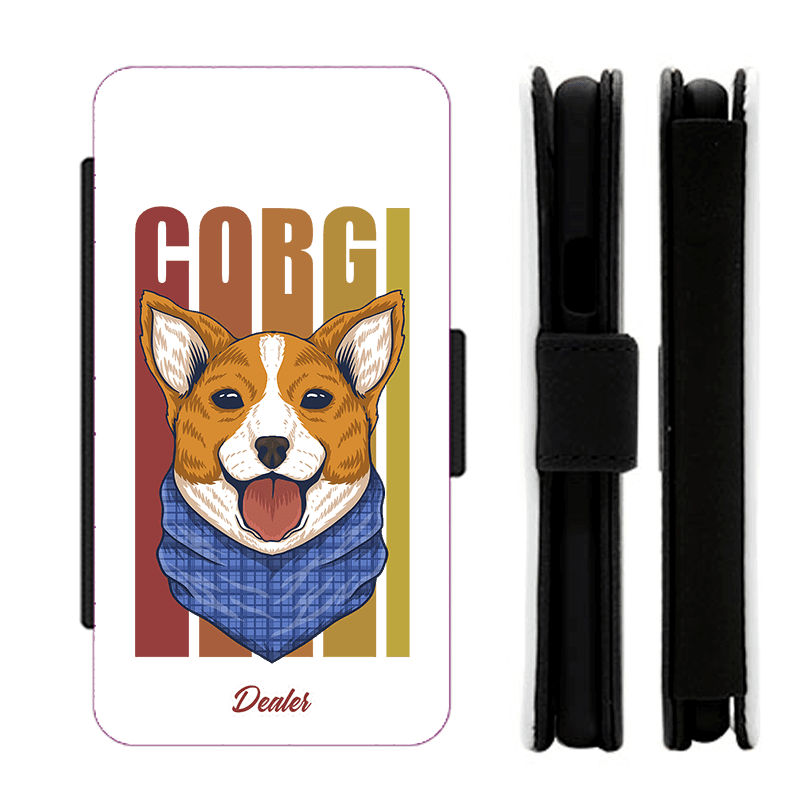 Dealer etui pour fan de chien corgi