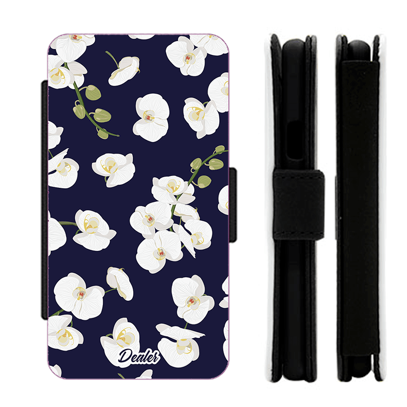 Housse de téléphone design Orchidées blanches