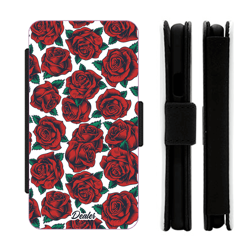 Coque de téléphone roses rouges