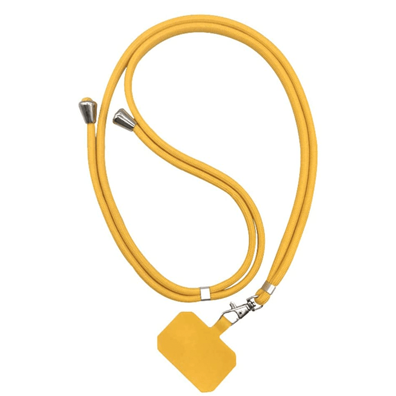 Dealer de Coque Jaune Tour de cou pour téléphone universel