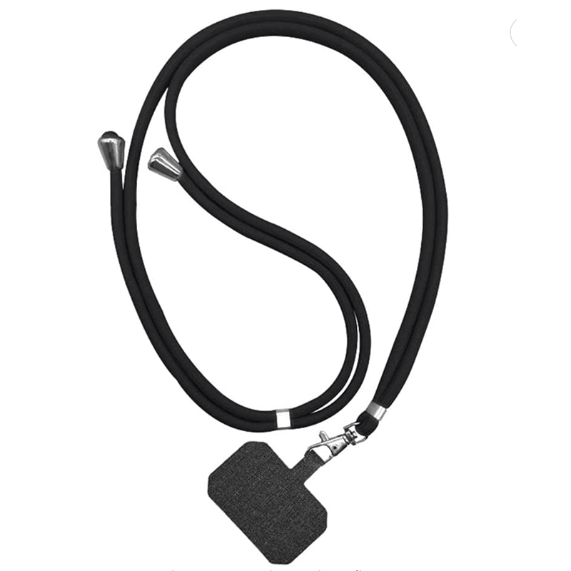 Dealer de Coque Noir Tour de cou pour téléphone universel