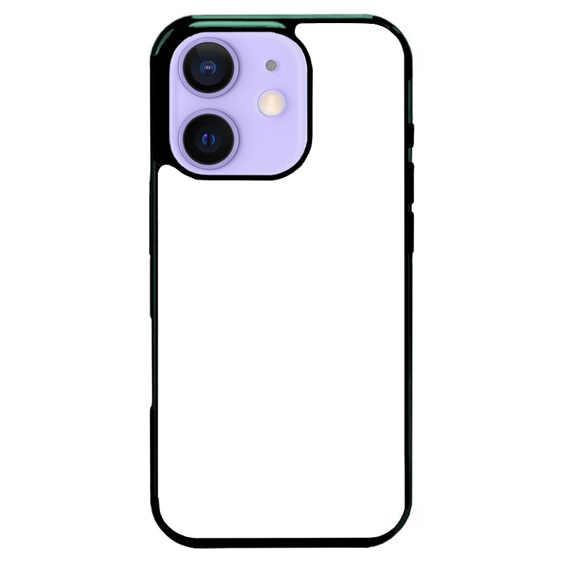 Coque iPhone 12 Mini personnalisée en silicone TPU souple – impression par presse thermique haute qualité – fabriquée en France – protection antichoc personnalisable – Dealer De Coque – coque sur-mesure avec photo  – protection antichoc originale pour iPhone 12 Mini - Vert - Silicone