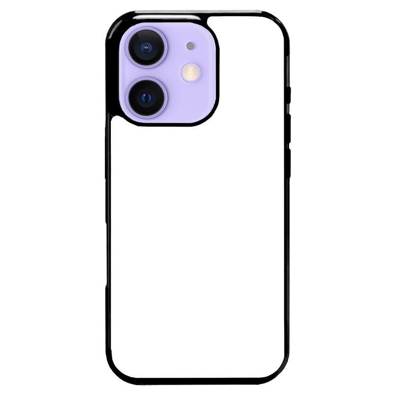 Coque iPhone 12 personnalisée en silicone TPU souple – impression par presse thermique haute qualité – fabriquée en France – protection antichoc personnalisable – Dealer De Coque – coque sur-mesure avec photo  – protection antichoc originale pour iPhone 12 - Noir - Silicone