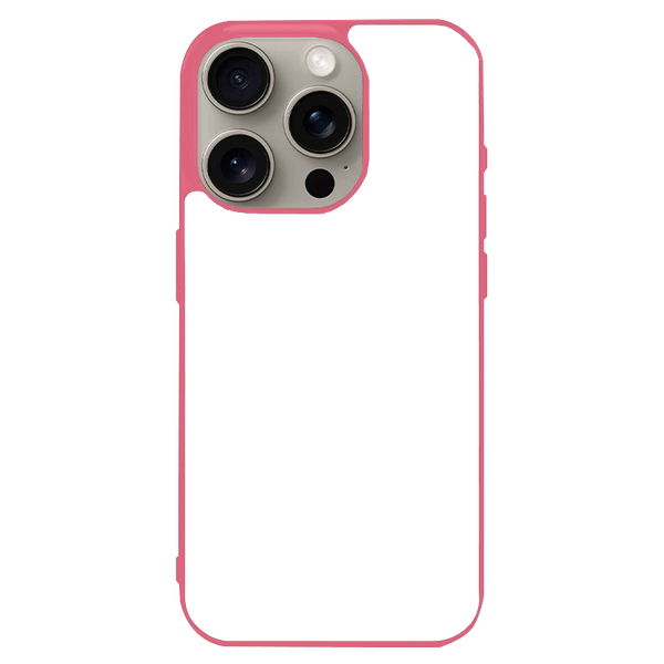 Coque iPhone 15 Pro Max personnalisée en silicone TPU souple – impression par presse thermique haute qualité – fabriquée en France – protection antichoc personnalisable – Dealer De Coque – coque sur-mesure avec photo  – protection antichoc originale pour iPhone 15 Pro Max - Magenta - Silicone
