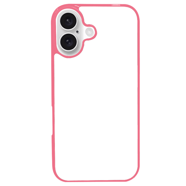 Coque iPhone 16 Plus personnalisée en silicone TPU souple – impression par presse thermique haute qualité – fabriquée en France – protection antichoc personnalisable – Dealer De Coque – coque sur-mesure avec photo  – protection antichoc originale pour iPhone 16 Plus - Magenta - Silicone