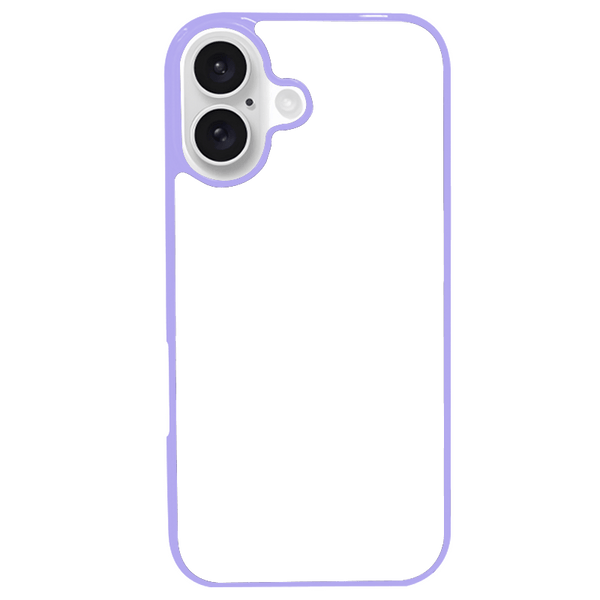 Coque iPhone 16 Plus personnalisée en silicone TPU souple – impression par presse thermique haute qualité – fabriquée en France – protection antichoc personnalisable – Dealer De Coque – coque sur-mesure avec photo  – protection antichoc originale pour iPhone 16 Plus - Pourpre - Silicone