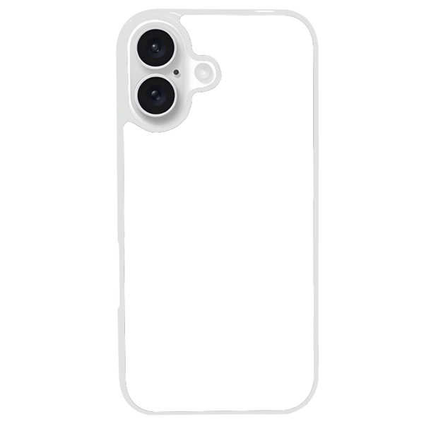 Coque iPhone 16 Plus personnalisée en silicone TPU souple – impression par presse thermique haute qualité – fabriquée en France – protection antichoc personnalisable – Dealer De Coque – coque sur-mesure avec photo  – protection antichoc originale pour iPhone 16 Plus - Transparent - Silicone
