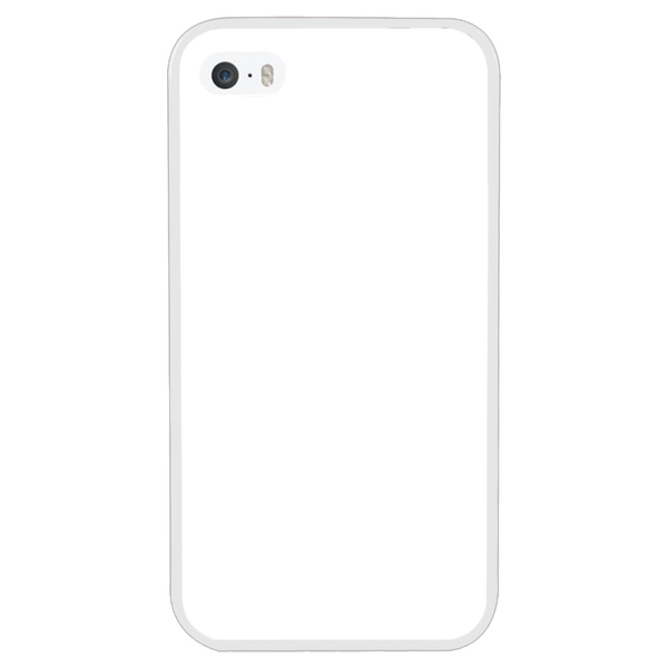 Coque iPhone 5 personnalisée en silicone TPU souple – impression par presse thermique haute qualité – fabriquée en France – protection antichoc personnalisable – Dealer De Coque – coque sur-mesure avec photo  – protection antichoc originale pour iPhone 5 - Transparent - Silicone