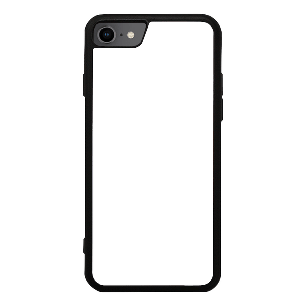 Coque iPhone 8 personnalisée en silicone TPU souple – impression par presse thermique haute qualité – fabriquée en France – protection antichoc personnalisable – Dealer De Coque – coque sur-mesure avec photo  – protection antichoc originale pour iPhone 8 - Noir - Silicone