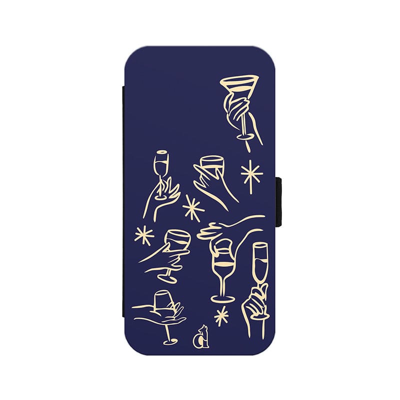 Dealer de coque Coque à Clapet Etui Célébrations Bleu