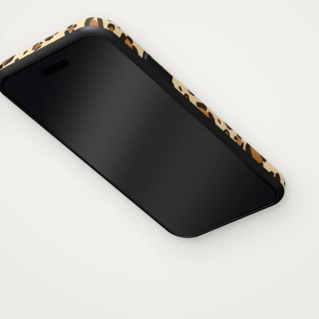 Leopard case with printed edge: the pattern also covers the sides – Dealer de Coque