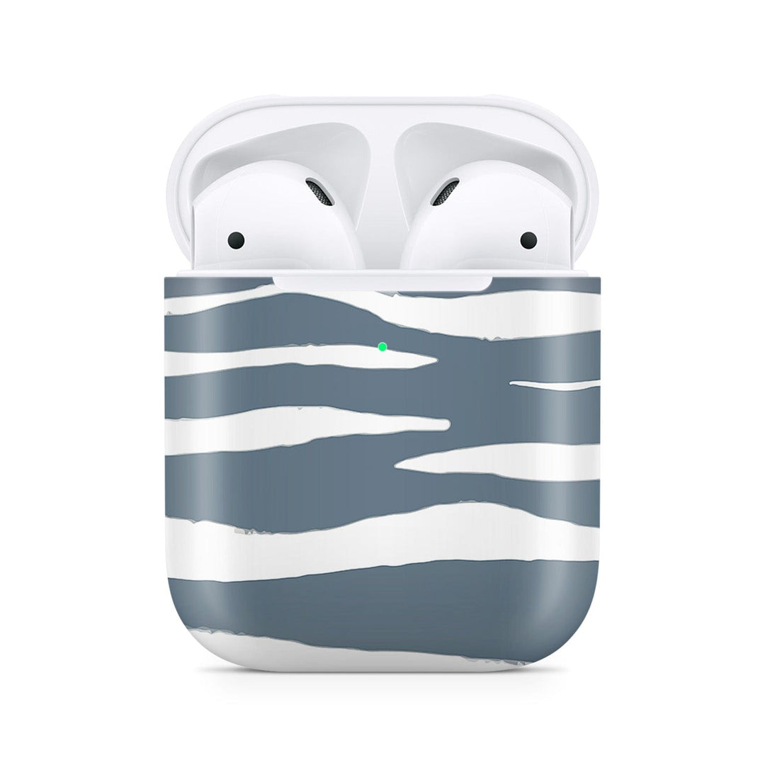 Dealer De Coque Coque AirPods AirPods 1e génération / 2e génération Coque AirPods Zèbre gris