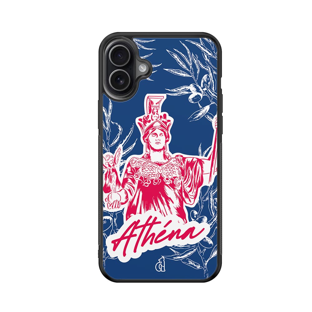 Coque pour iPhone avec une statue d'Athéna 