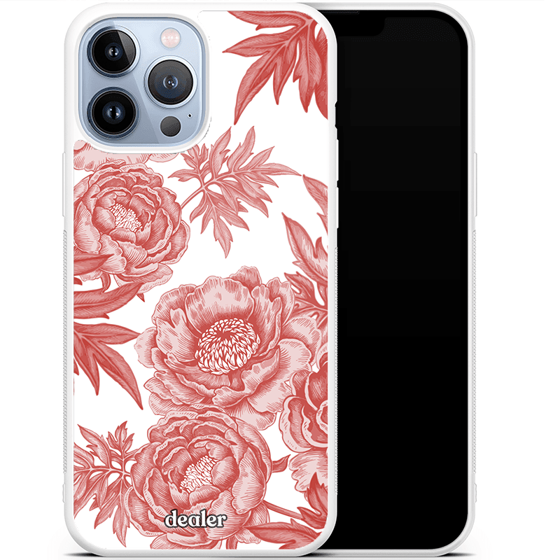 Dealer De Coque Coque antichocs Coque antichocs Fleur rouge