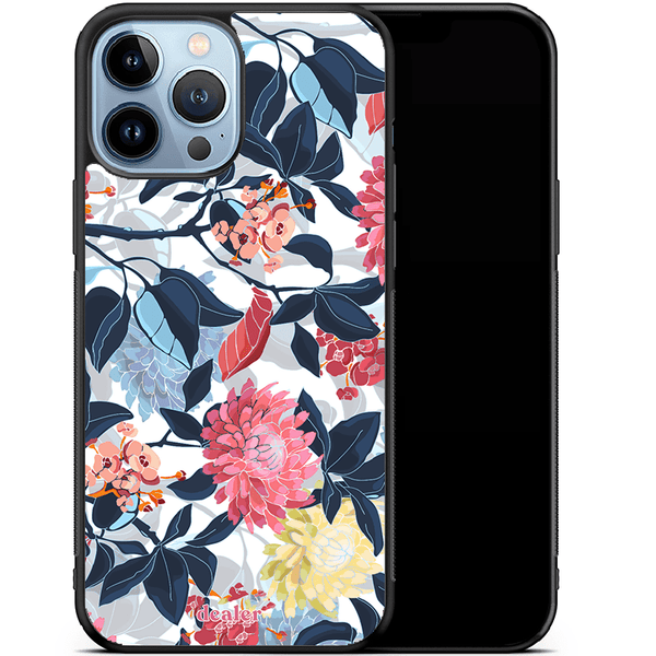 Dealer De Coque Coque antichocs Coque antichocs Fleurs roses bleues