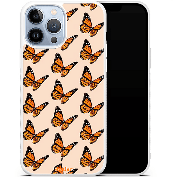 Dealer De Coque Coque antichocs Coque antichocs Papillons orangés