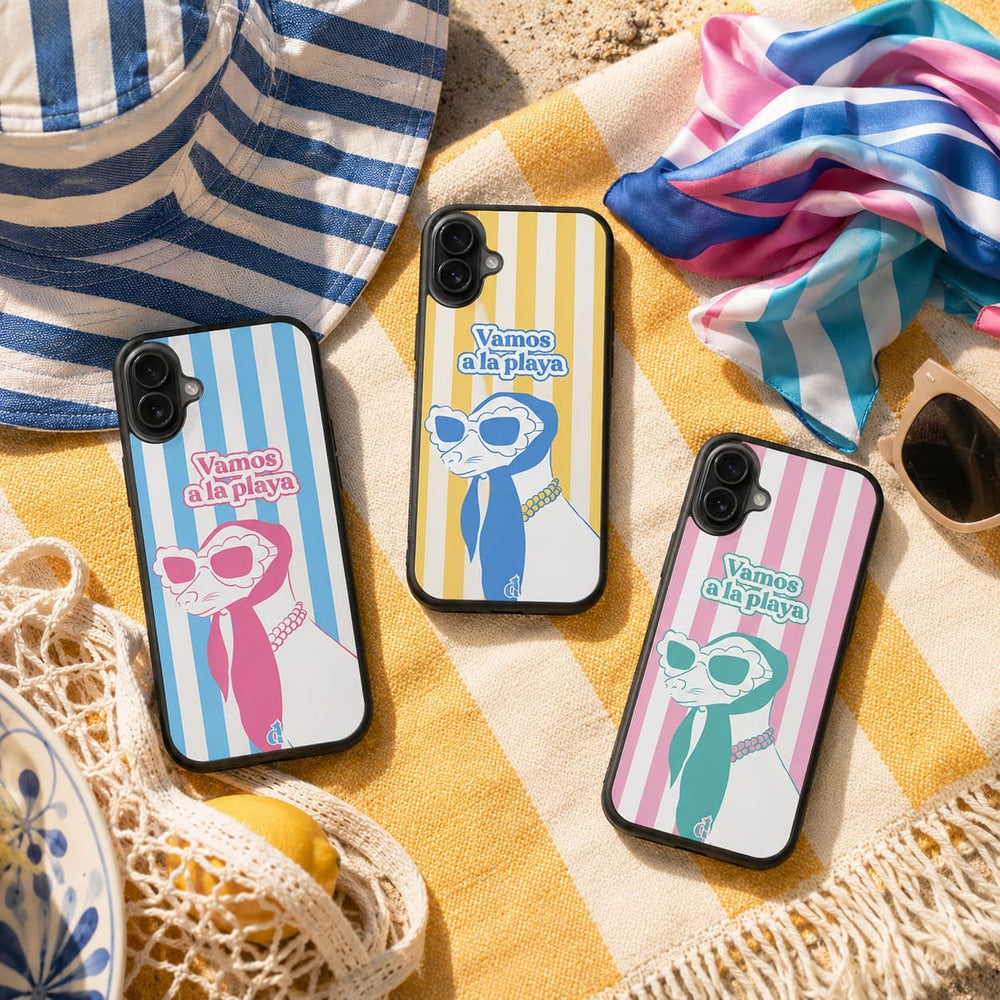 Dealer De Coque Coque antichocs Coque antichocs Vamos a la Playa - Bleu