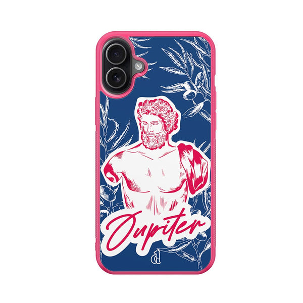 Coque protectrice avec l'illustration de Jupiter pour iPhone, Samsung, Xiaomi, Oppo, Google Pixel