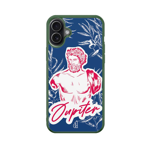 Coque protectrice avec l'illustration de Jupiter pour iPhone, Samsung, Xiaomi, Oppo, Google Pixel