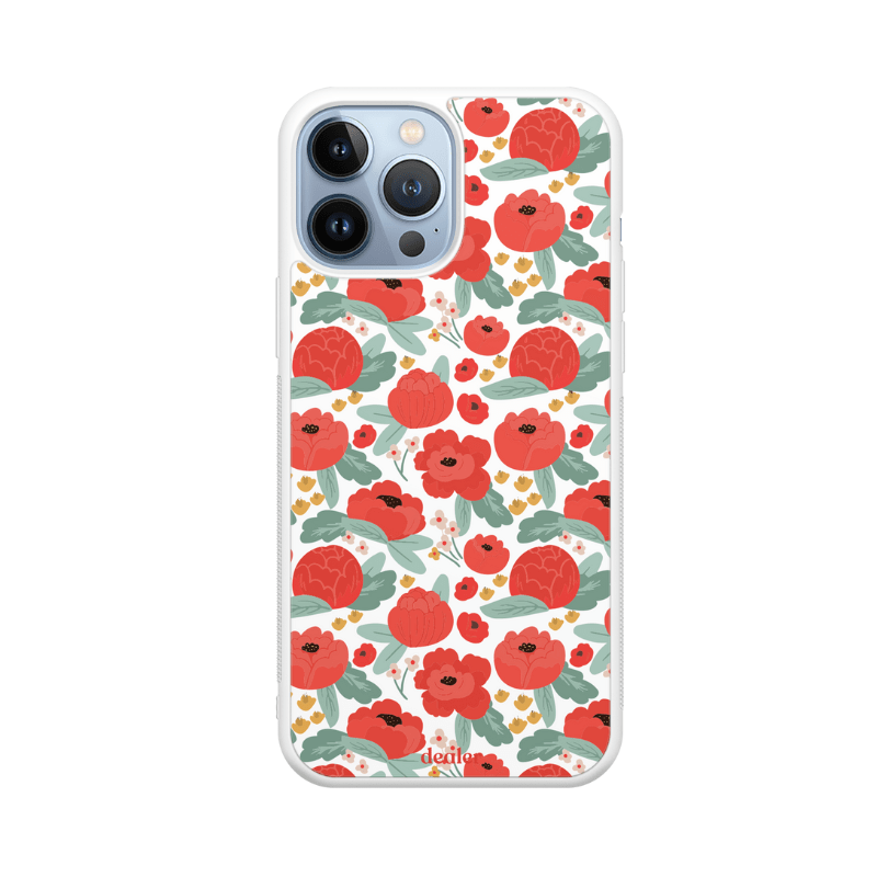 Dealer De Coque Coque design Coque en silicone Anémones pour iPhone