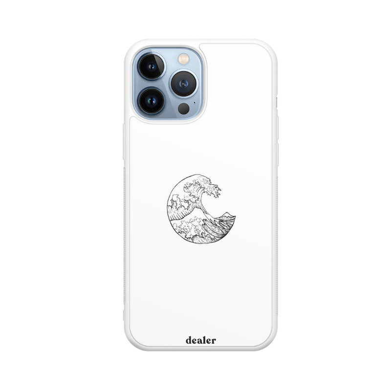 Dealer De Coque Coque design Coque en silicone Minimaliste pour iPhone