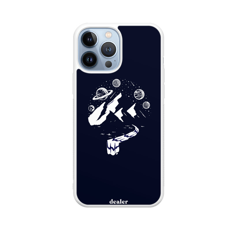 Dealer De Coque Coque design Coque en silicone Montagne Galaxy pour iPhone
