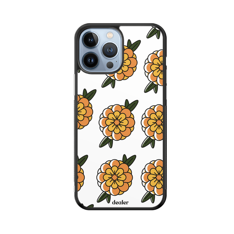 Dealer De Coque Coque design iPhone 16e / Noir Coque en silicone Art Déco pour iPhone