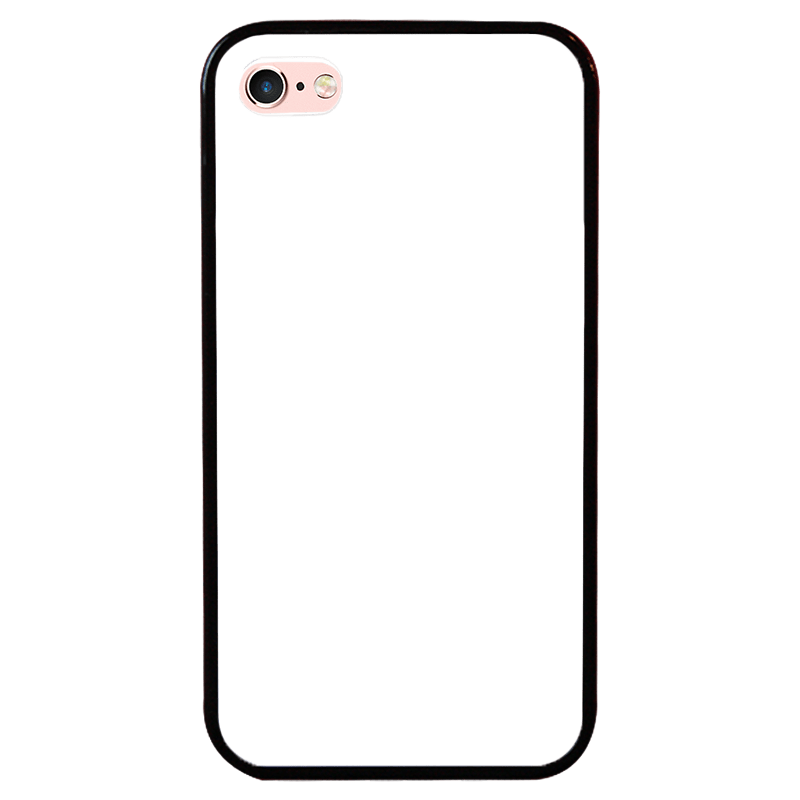 Dealer De Coque Coque personnalisée Contour Noir Coque personnalisée iPhone 6S Plus en silicone