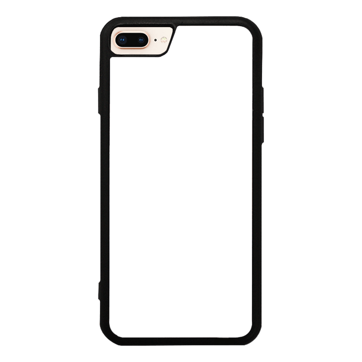 Dealer De Coque Coque personnalisée Contour Noir Coque personnalisée iPhone 8 Plus en silicone