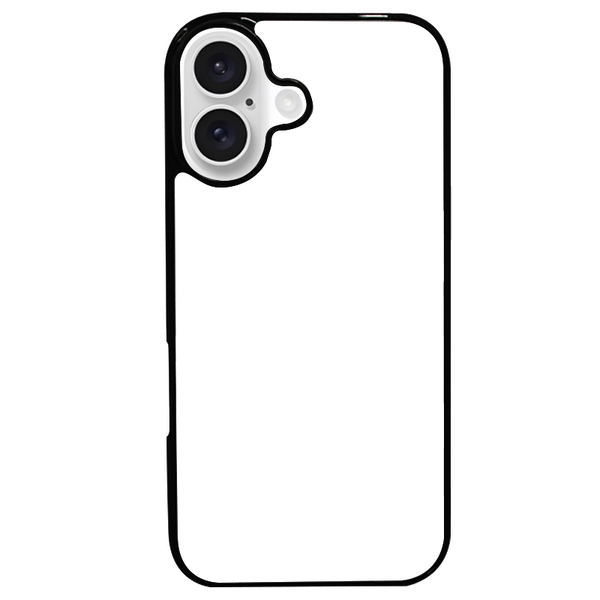 Dealer De Coque Coque personnalisée Contour Noir / Oui Coque personnalisée iPhone 16 en silicone