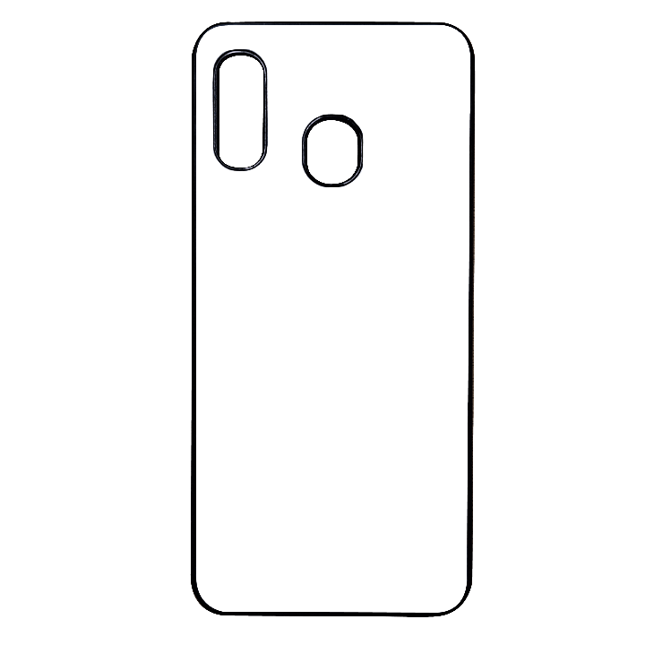 Dealer de Coque Coque personnalisée Noir Coque personnalisée Samsung Galaxy A30 en silicone