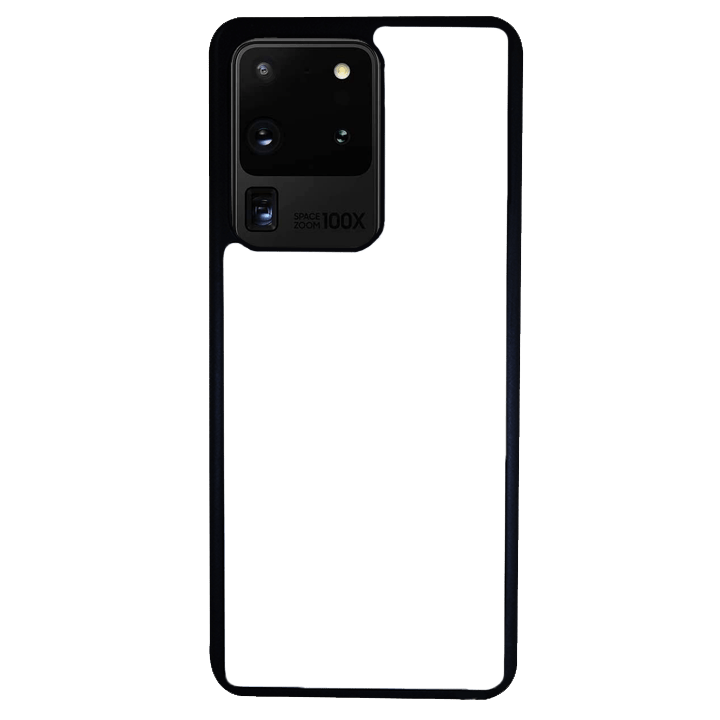 Dealer de Coque Coque personnalisée Noir Coque personnalisée Samsung Galaxy S20 Ultra en silicone