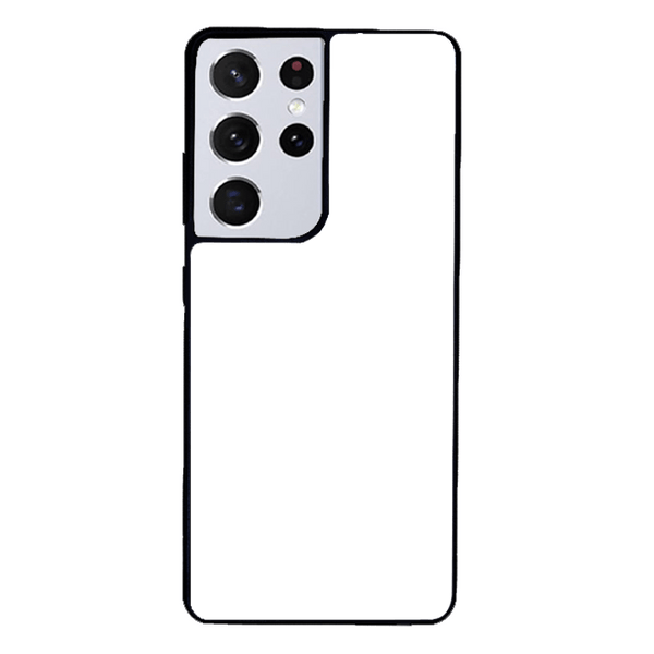 Dealer de Coque Coque personnalisée Noir Coque personnalisée Samsung Galaxy S21 Ultra 5G en silicone