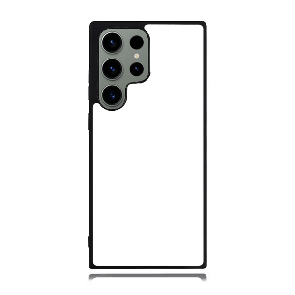 Dealer de Coque Coque personnalisée Noir Coque personnalisée Samsung Galaxy S23 Ultra en silicone