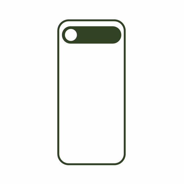 Dealer De Coque Coque personnalisée Vert Coque personnalisée iPhone 17 Air en silicone