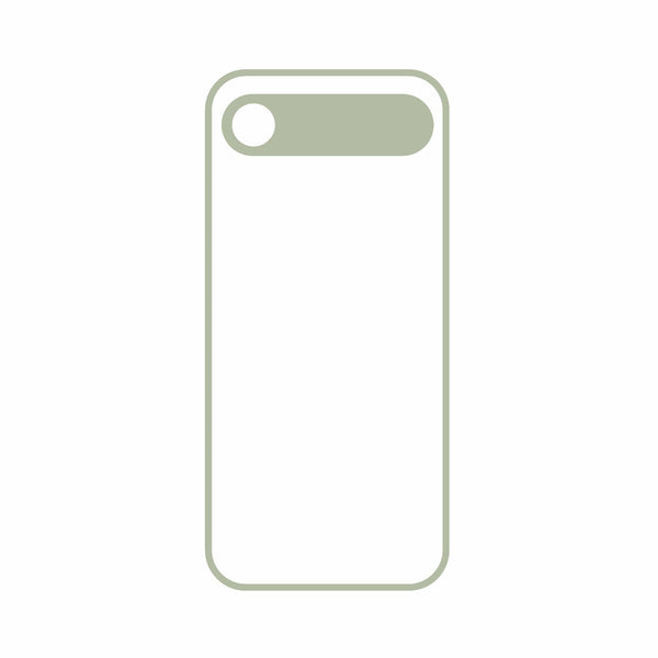Dealer De Coque Coque personnalisée Vert d'eau Coque personnalisée iPhone 17 Air en silicone