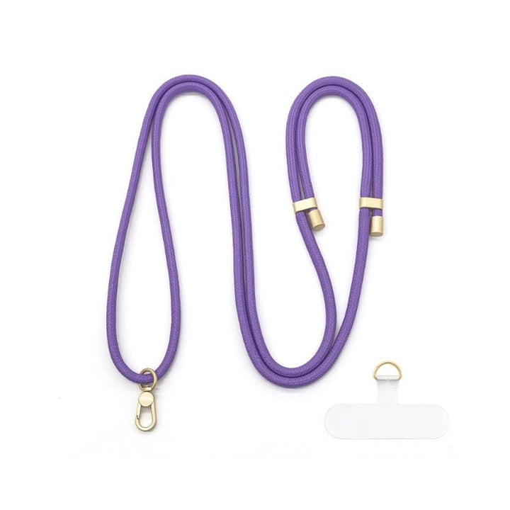 Dealer De Coque Cordon Violet vichy Cordon pour téléphone universel