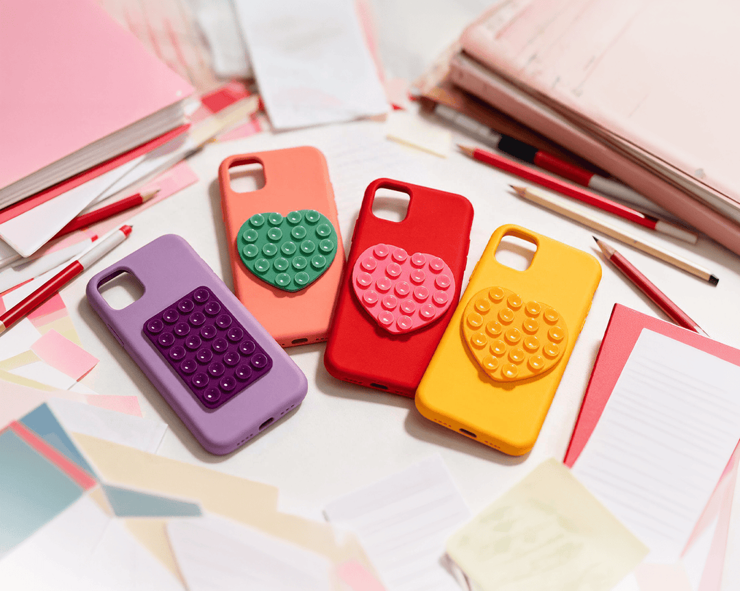Dealer de Coque Ventouse Ventouse coeur