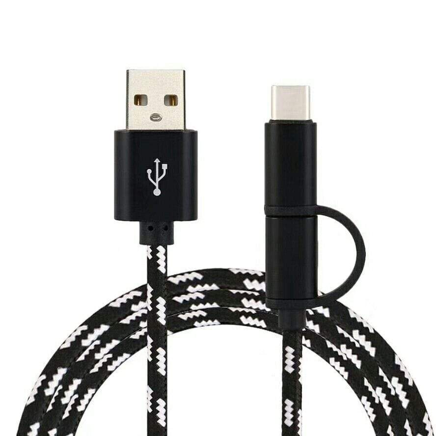 Dealer De Coque Câble / Chargeur Cable Adaptator Androïd/Apple Noir