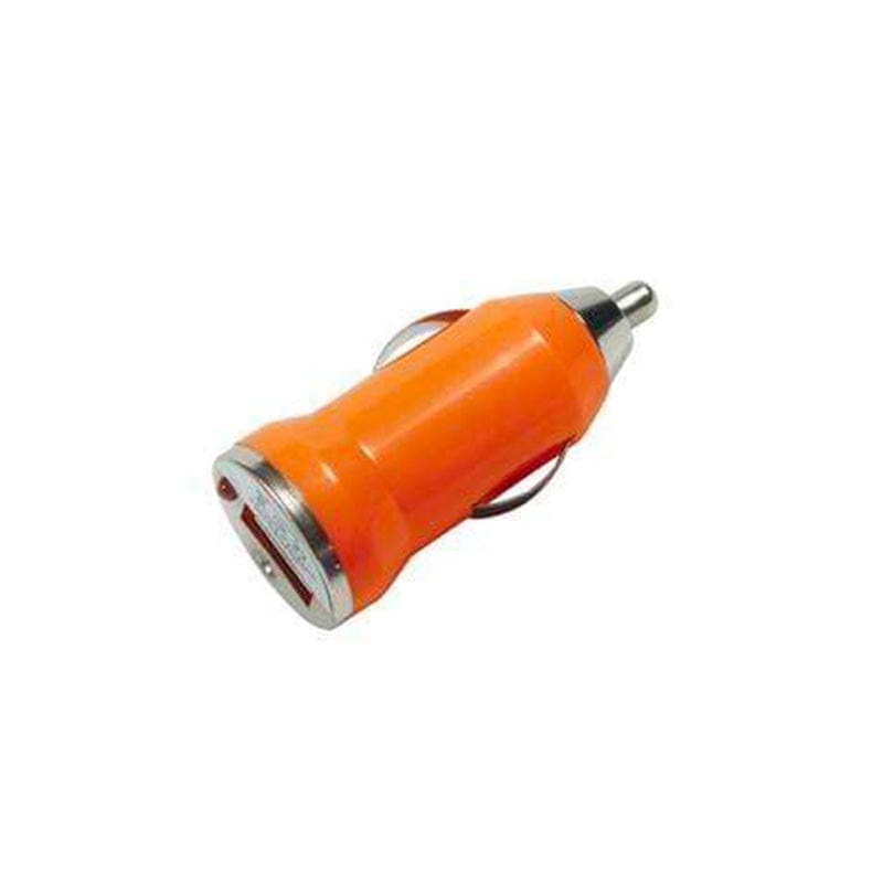 Dealer De Coque Câble / Chargeur Orange Chargeur allume cigare USB
